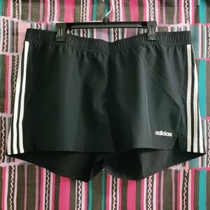 NWT Plus Women's Adidas Training shorts Climalite Sz 2X